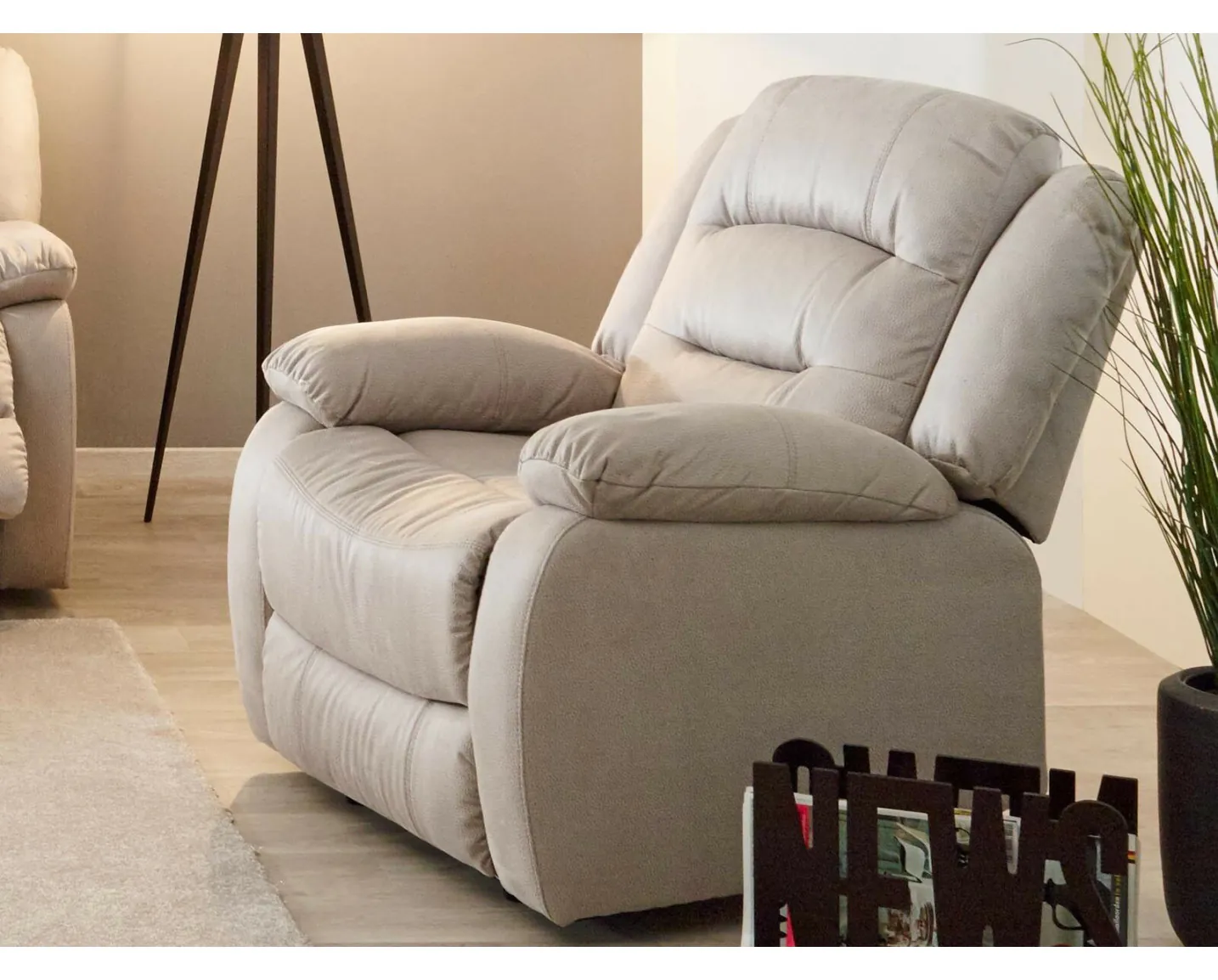 Salon Derval 1 place 94 cm relax manuel