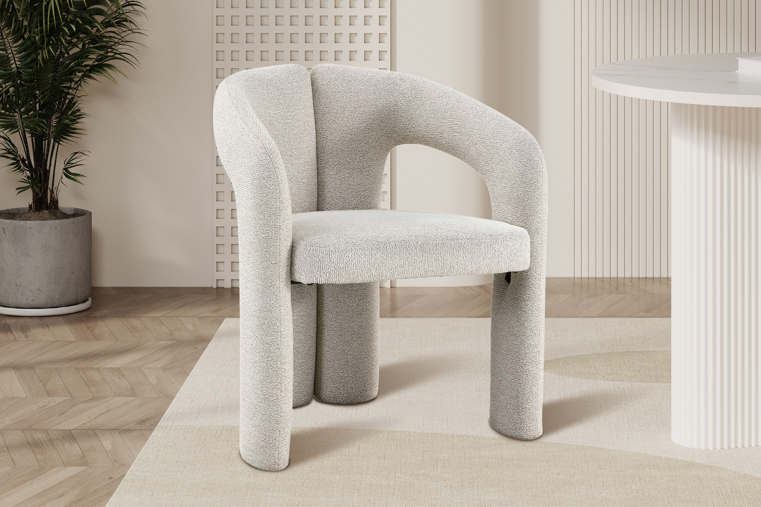 Ensemble Marbella (salon + salle à manger + 6 chaises)