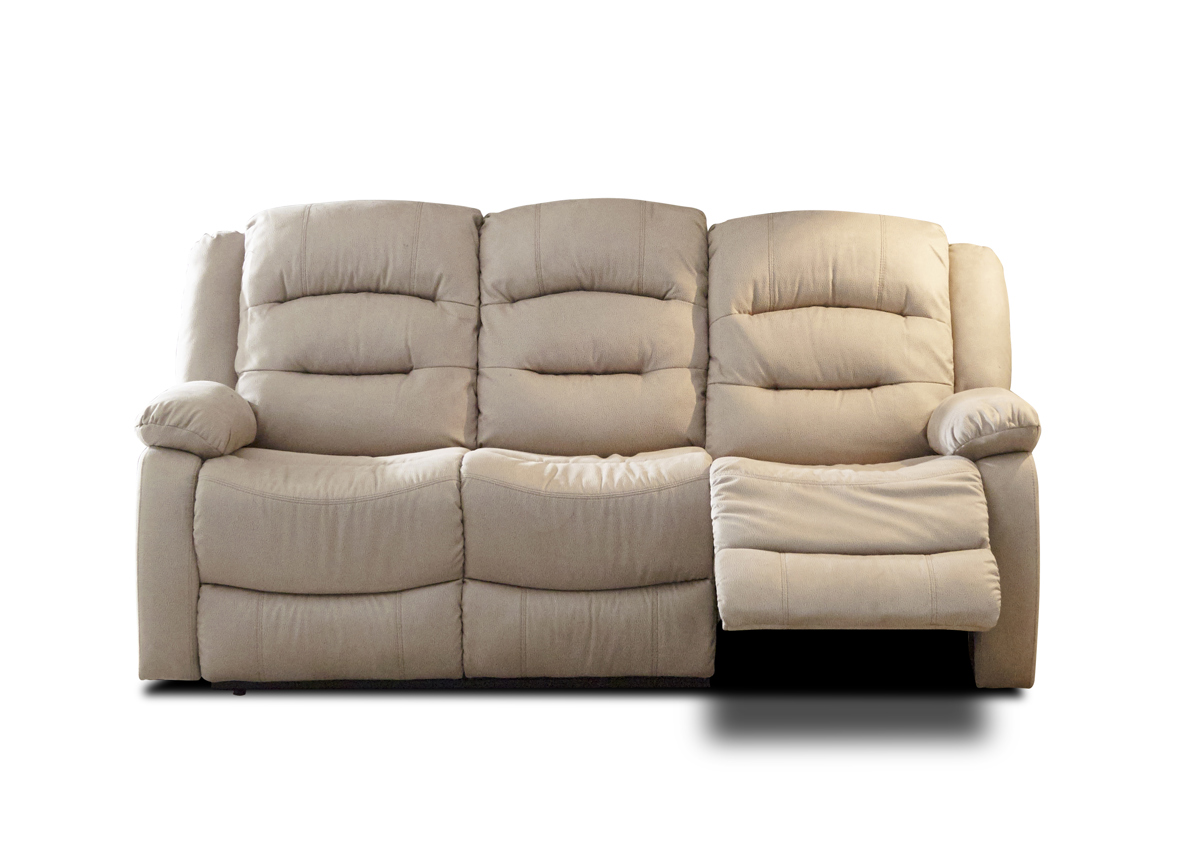 Salon Derval 3 places 200 cm relax manuel