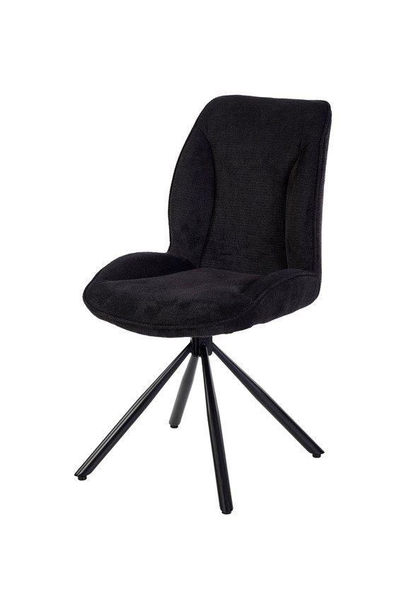 Chaise ST2309 pivotante noire