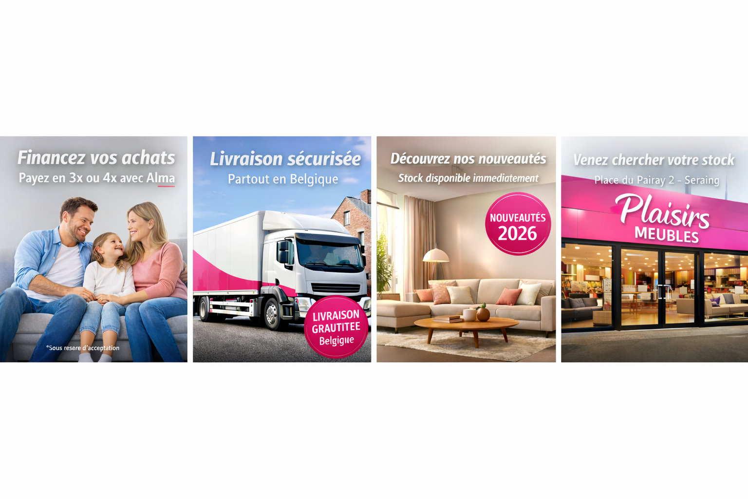 Livraison gratuite Belgique